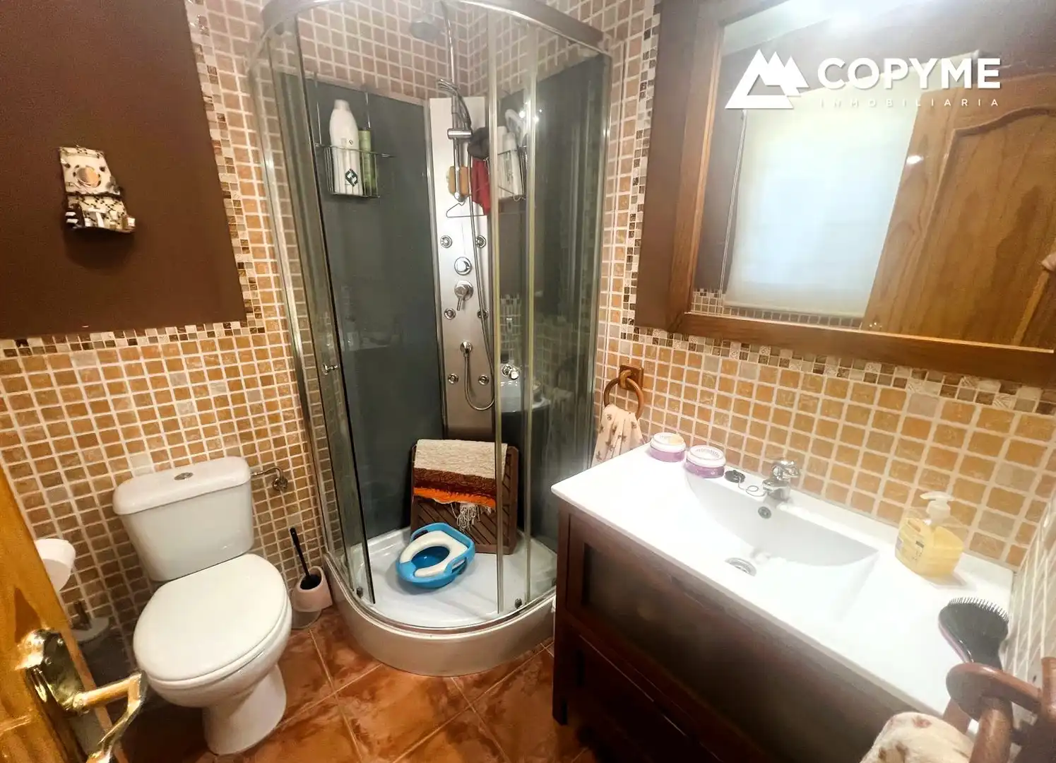 Baño de Casa o chalet en venta en Novés con Aire acondicionado, Calefacción y Jardín privado