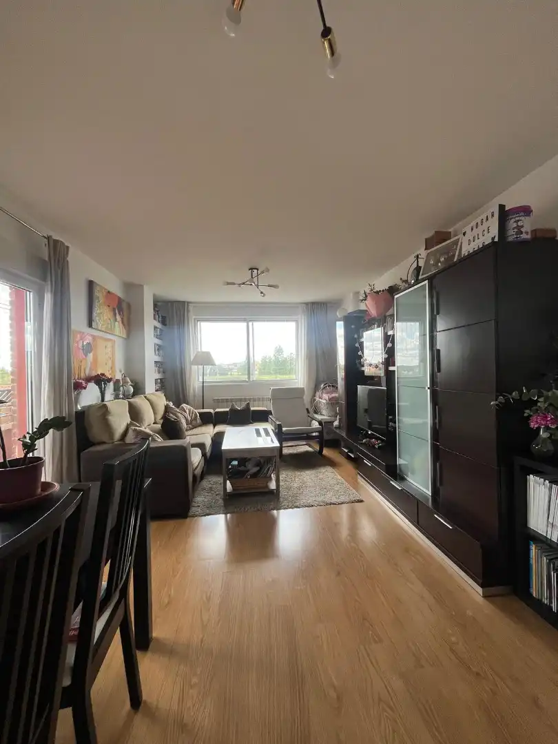 Sala de estar de Piso en venta en Viana de Cega con Aire acondicionado, Calefacción y Parquet