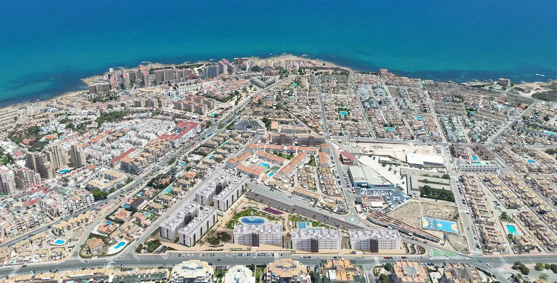 Wohnung mit Pool zum Verkauf in Nueva Torrevieja - Aguas Nuevas, imagen 9