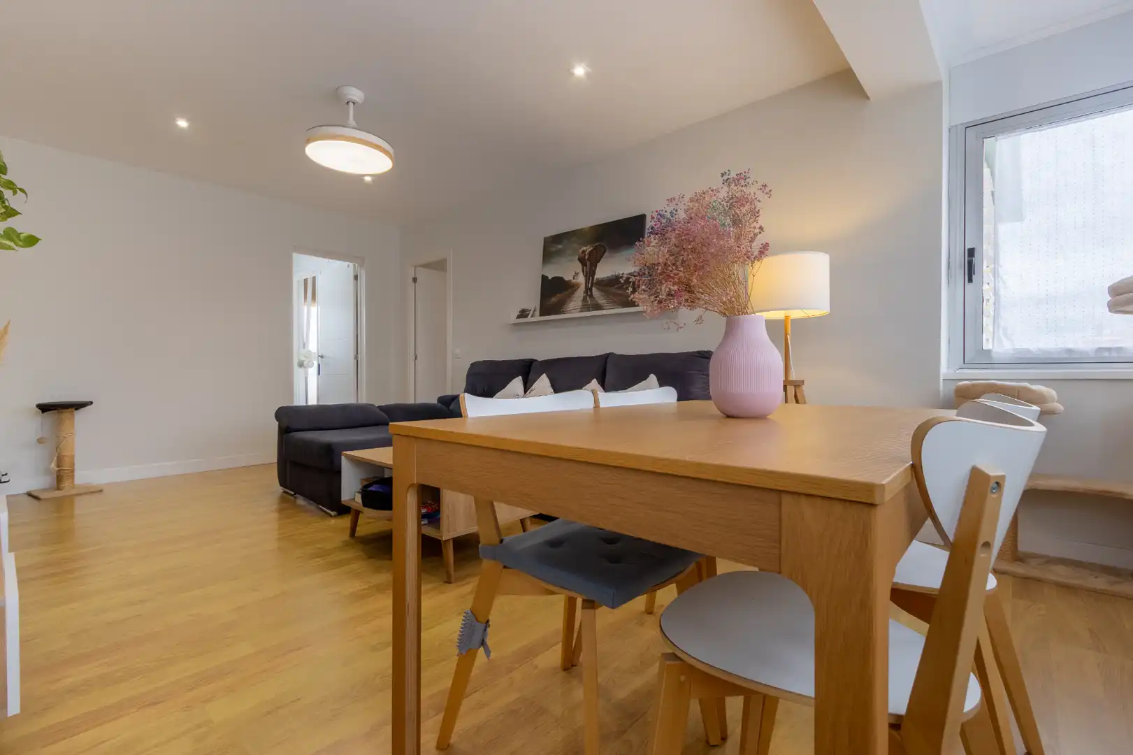Dining room of Flat for sale in Salou  with Parquet flooring and Oven