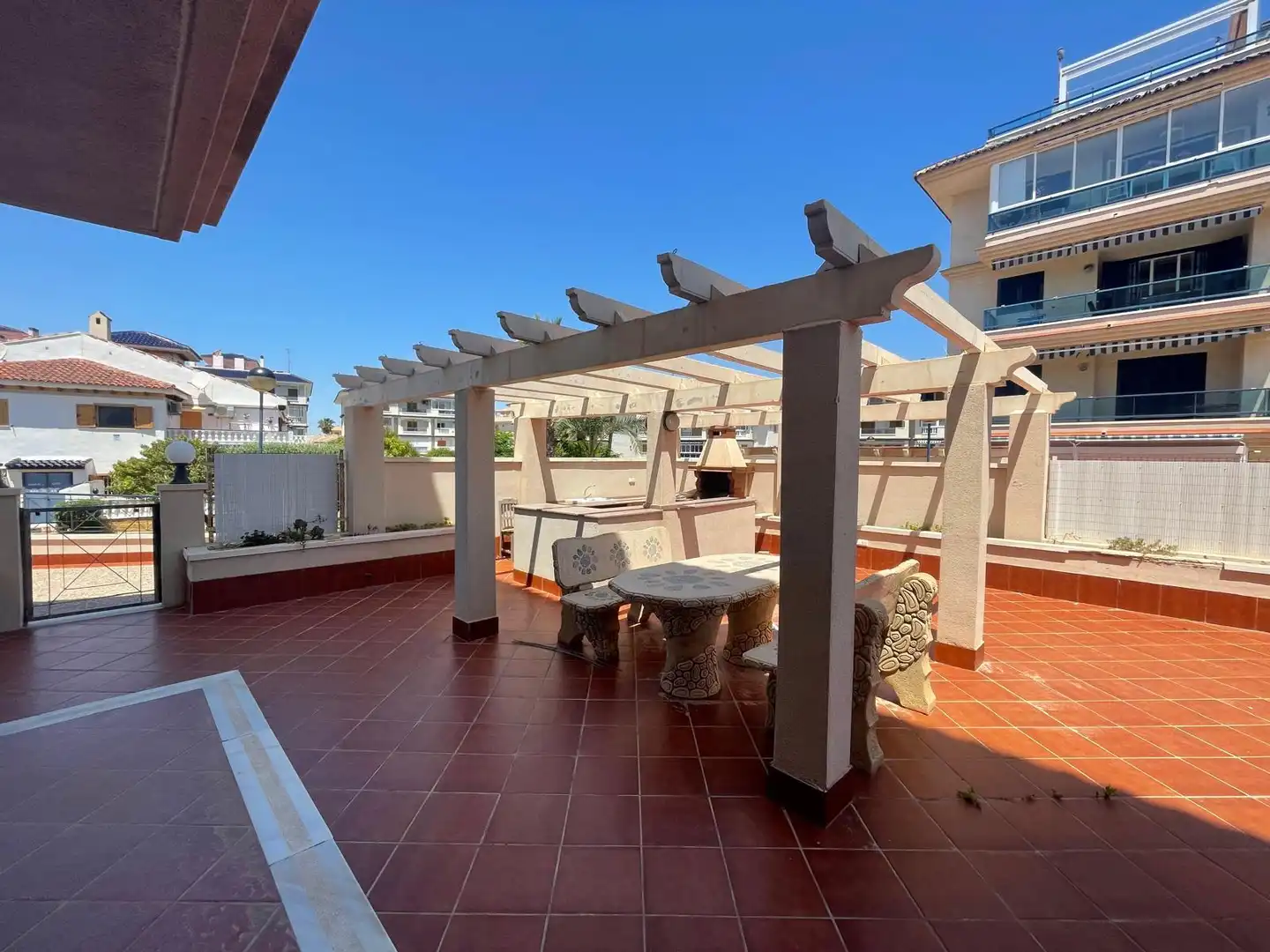 Terrace of Flat for sale in Torrevieja  with Air Conditioner, Terrace and Community pool