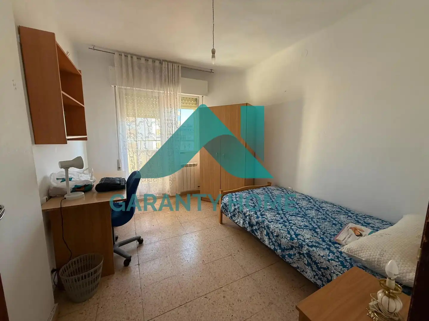 Schlafzimmer von Wohnung zur Miete in Cáceres mit Heizung, Terrasse und Möbliert