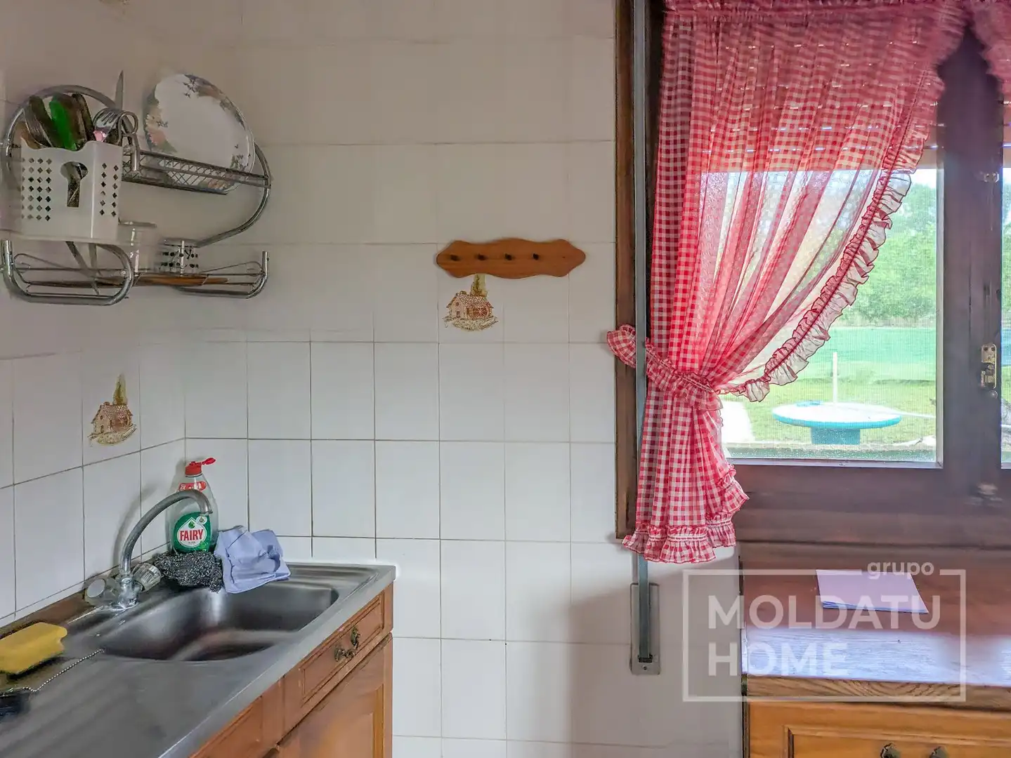 Cocina de Casa o chalet en venta en Lodosa con Calefacción, Jardín privado y Terraza