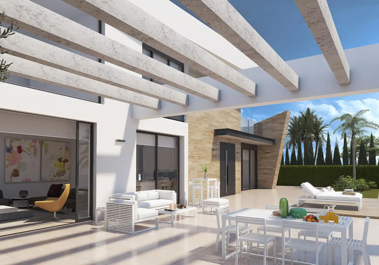 Terrassa de Casa o xalet en venda en Rojales