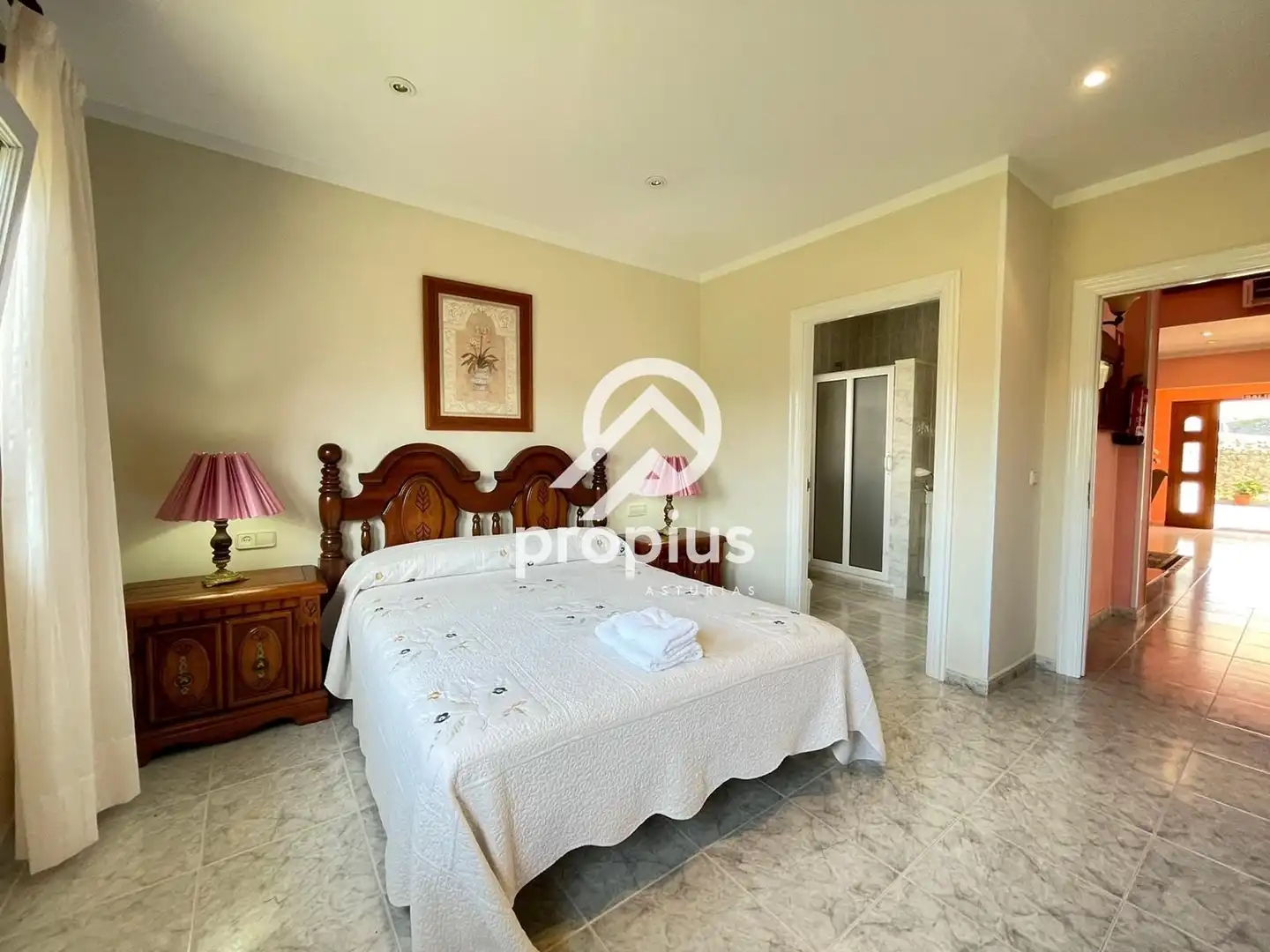 Bedroom of Houses for sale in Llanes  with Heating, Private garden and Terrace