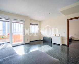 Living room of Flat to rent in  Valencia Capital  with Air Conditioner, Heating and Terrace