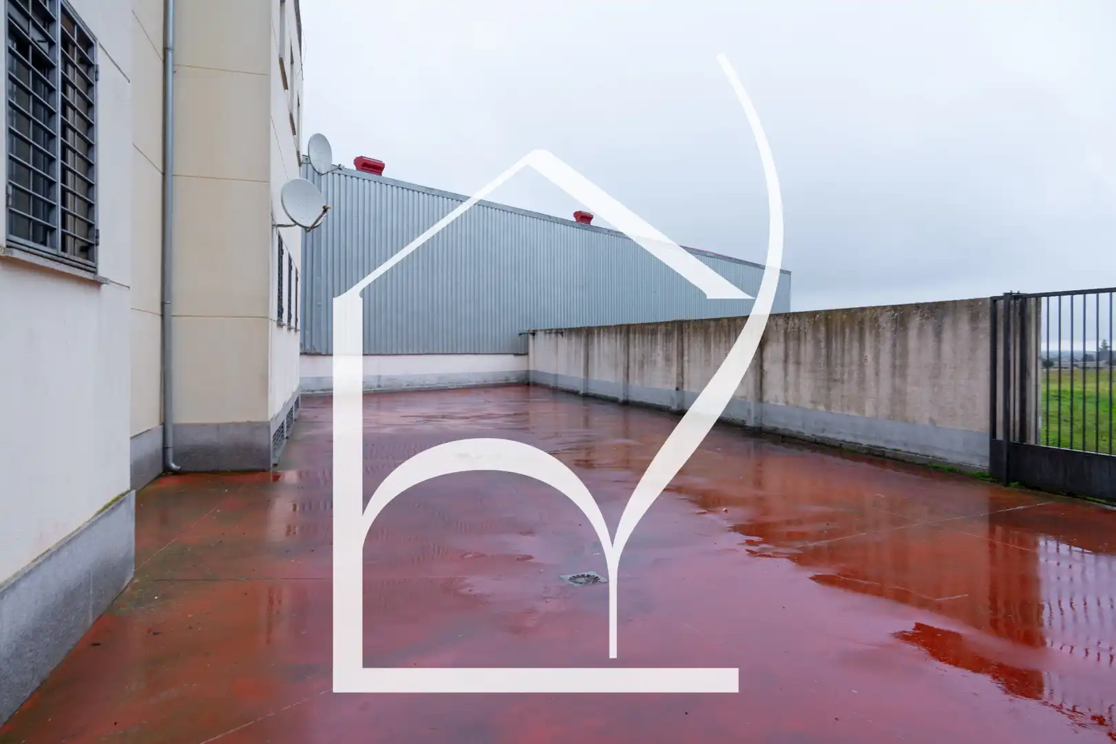 Vista exterior de Piso en venta en Guijuelo con Calefacción, Parquet y Amueblado