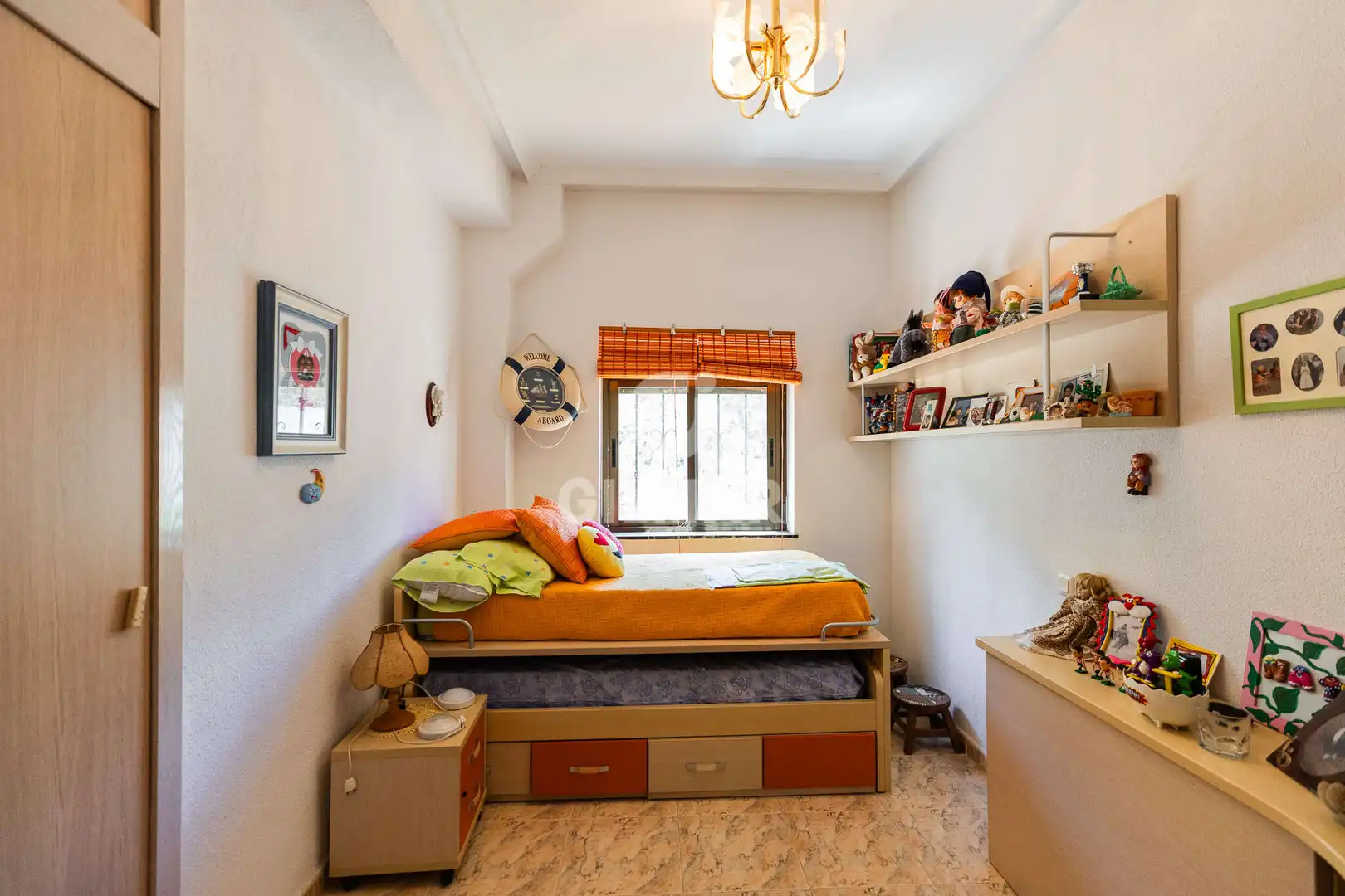 Bedroom of Houses for sale in Manzanares El Real  with Heating, Private garden and Swimming Pool