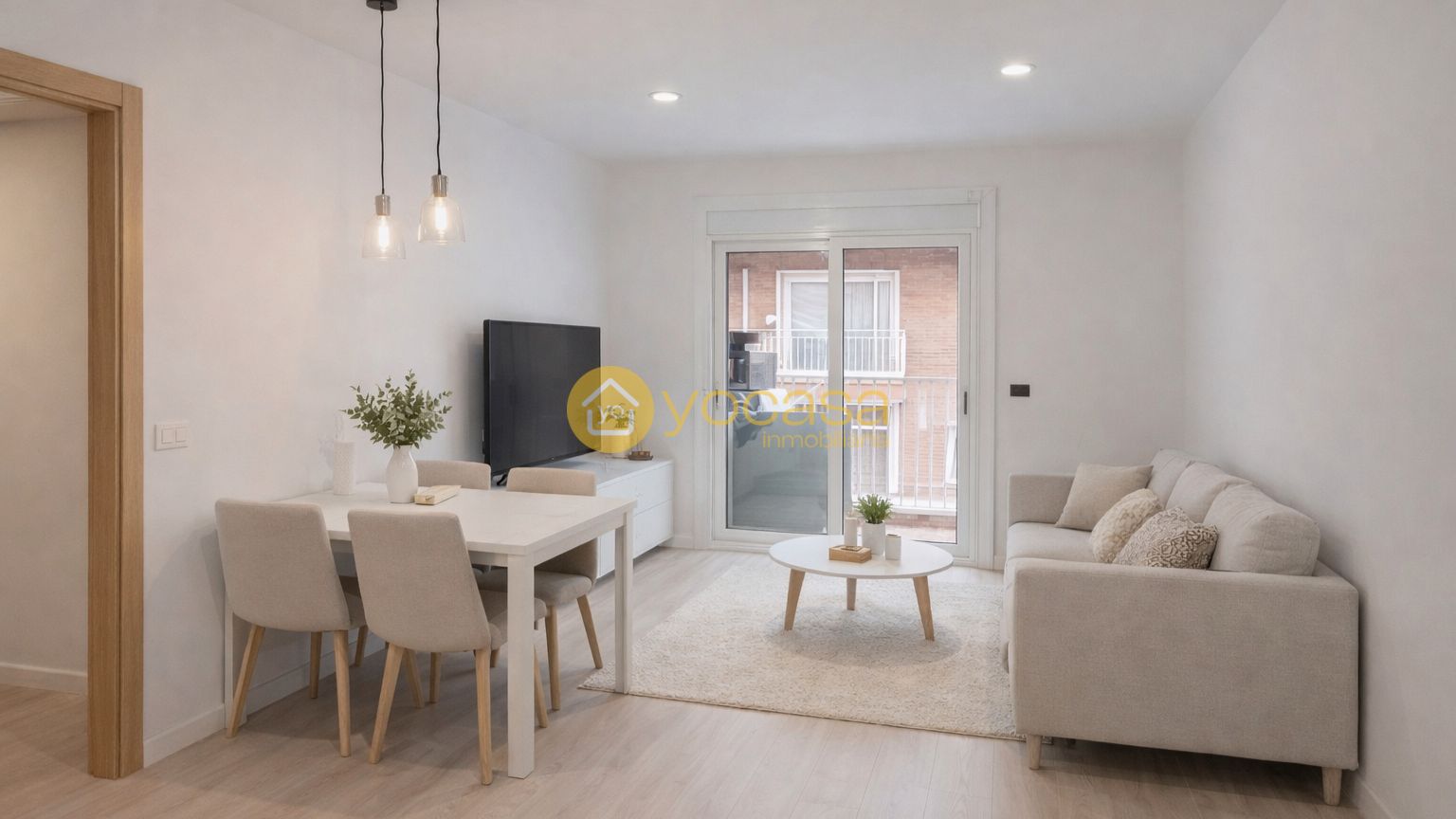 Living room of Flat for sale in Ripollet  with Balcony