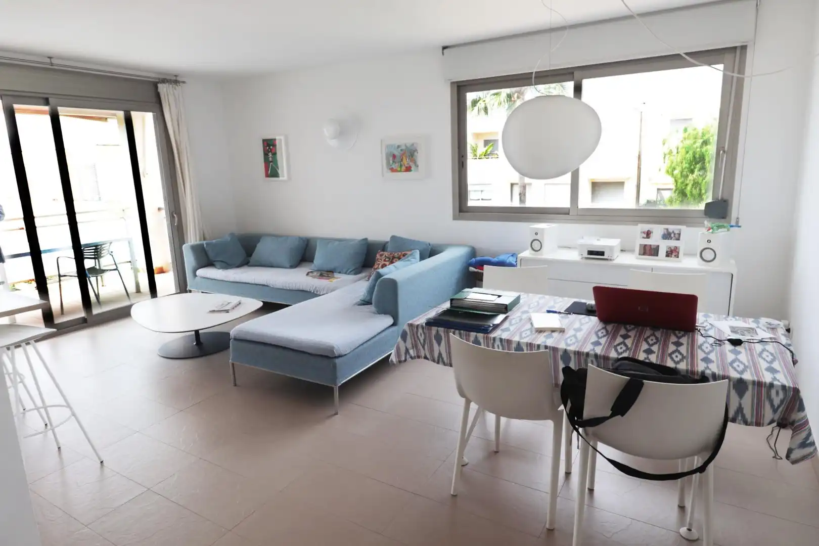 Sala de estar de Piso de alquiler en Felanitx con Aire acondicionado, Calefacción y Jardín privado