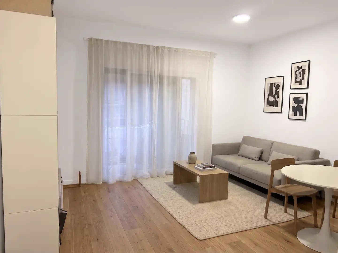 Living room of Flat for sale in Barcelona  with Air Conditioner, Heating and Private garden