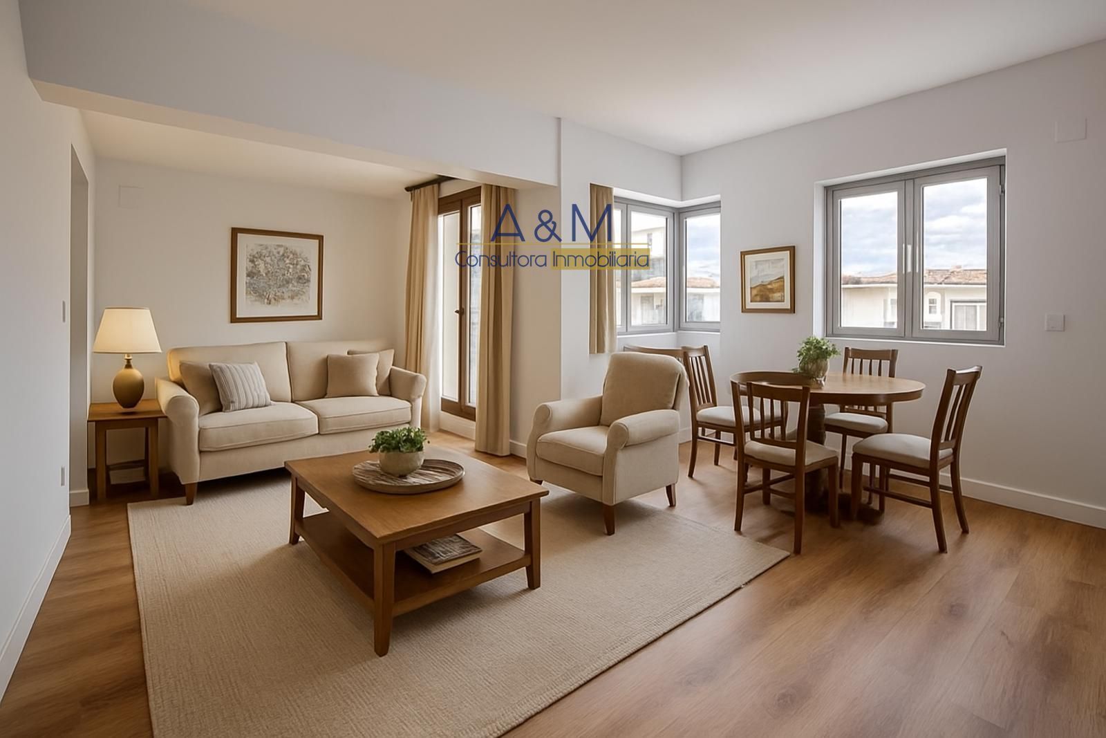 Living room of Attic for sale in Valladolid Capital  with Heating and Terrace