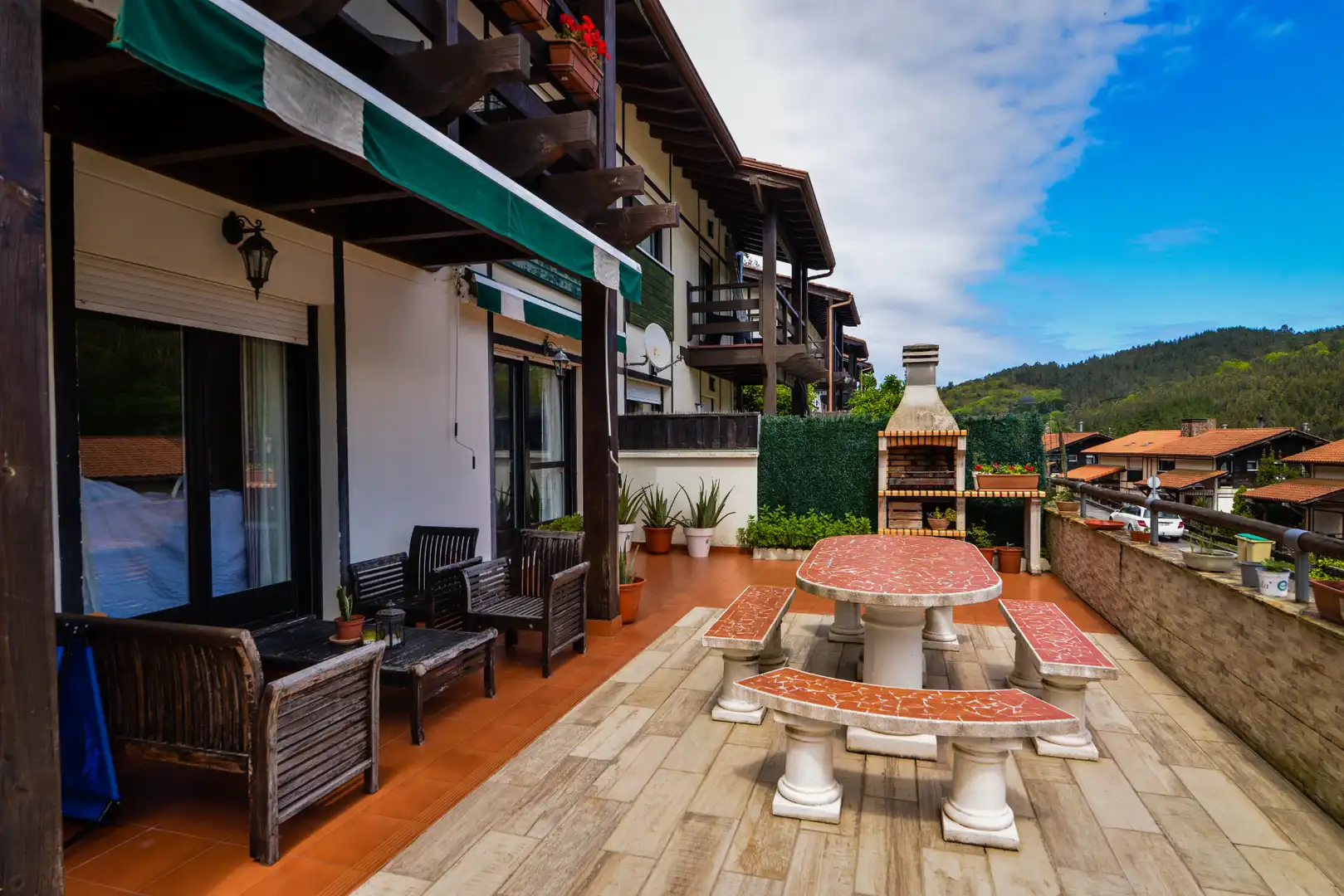 Terraza de Casa adosada de alquiler en Plentzia, Bizkaia