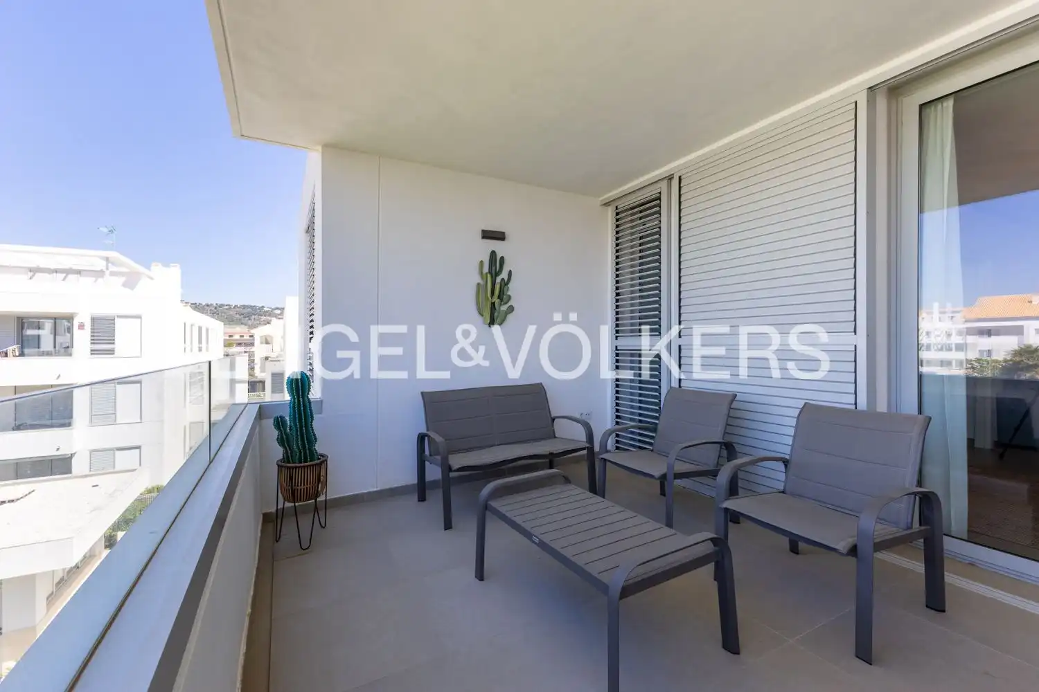 Terrassa de Àtic de lloguer en Jávea / Xàbia amb Aire condicionat, Calefacció i Terrassa
