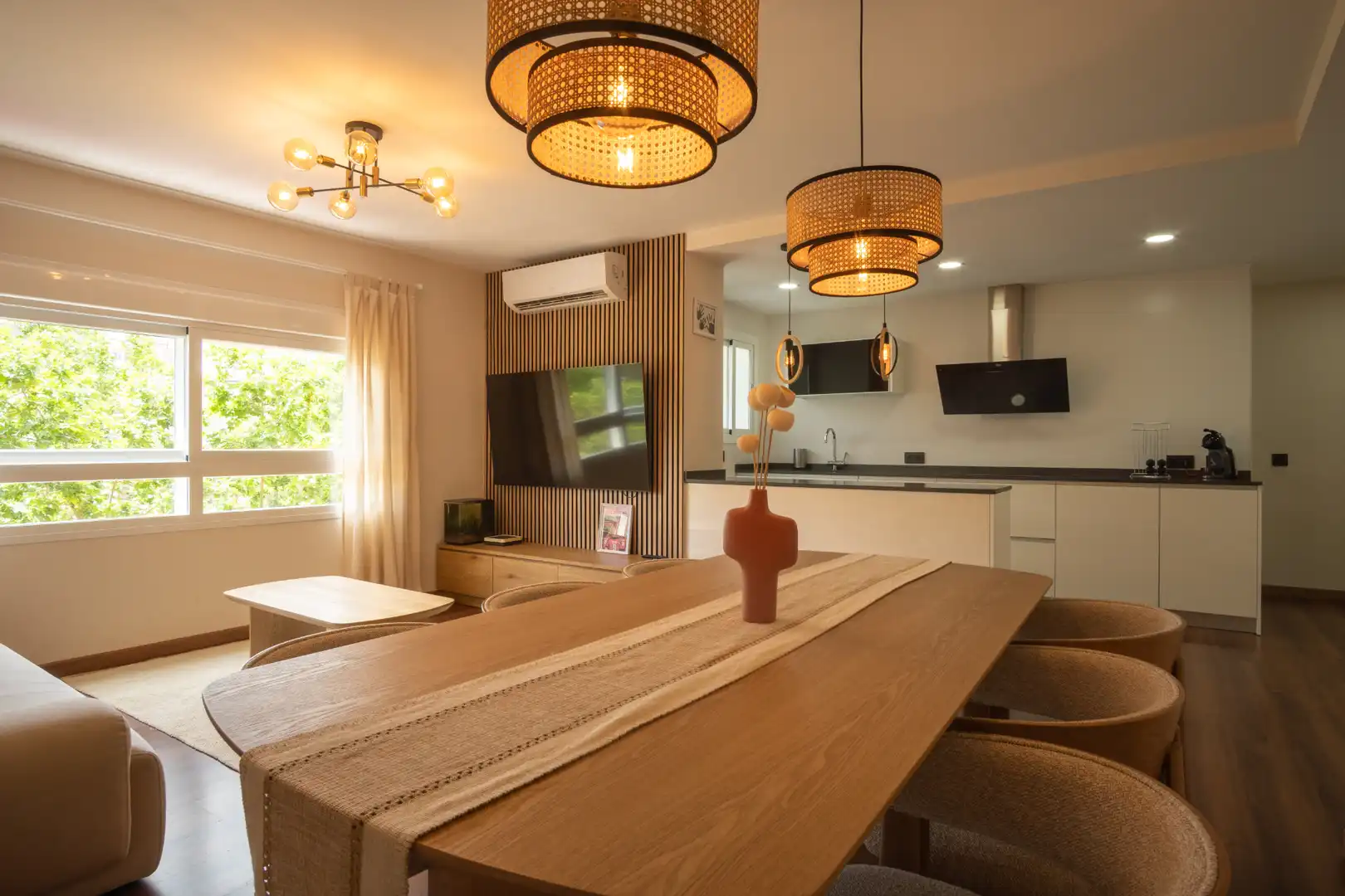 Sala de estar de Piso en venta en  Palma de Mallorca con Aire acondicionado, Calefacción y Parquet