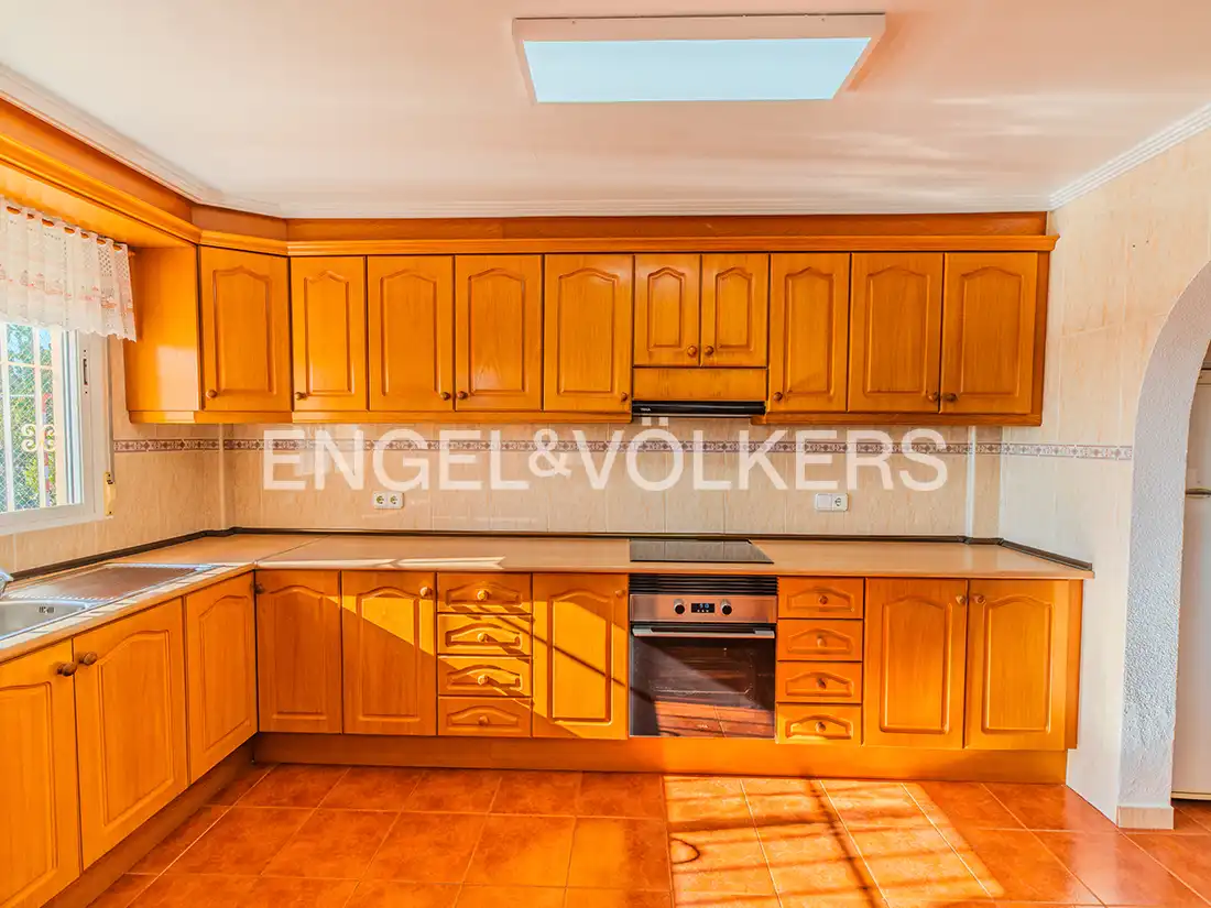 Cocina de Casa o chalet en venta en Mutxamel con Aire acondicionado, Calefacción y Jardín privado