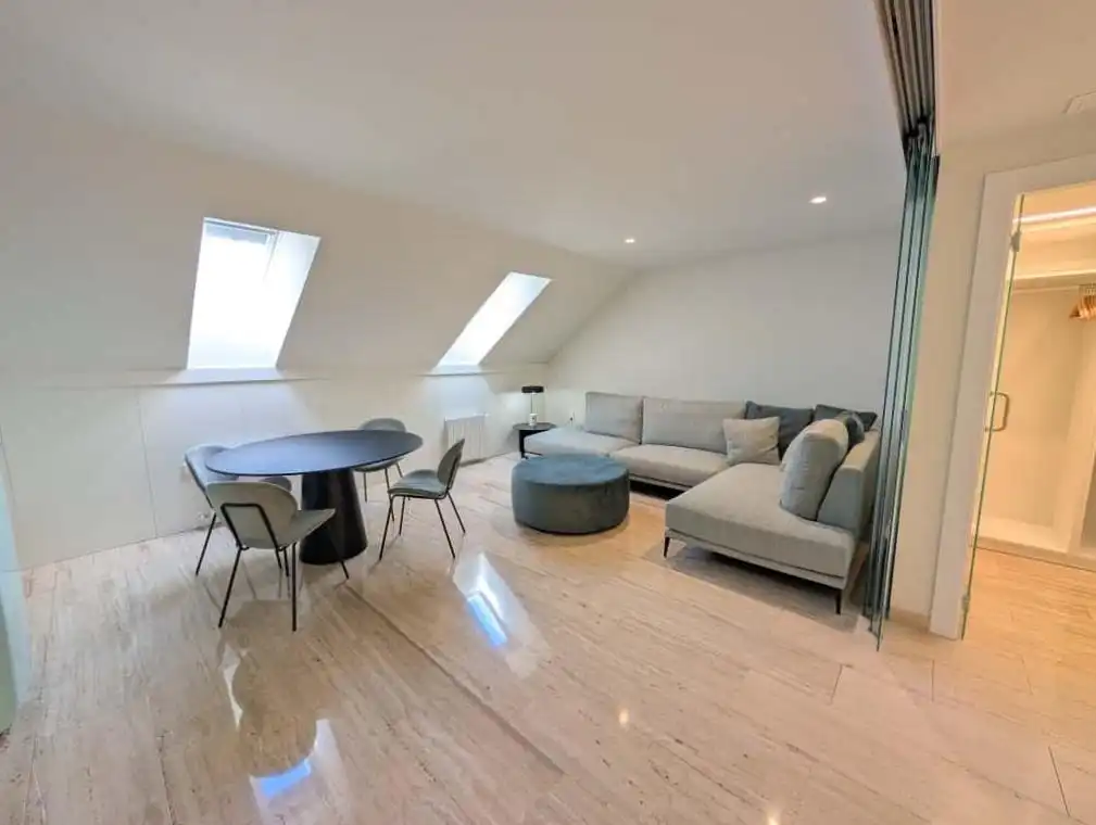 Sala d'estar de Dúplex en venda en Gandia amb Aire condicionat, Terrassa i Traster