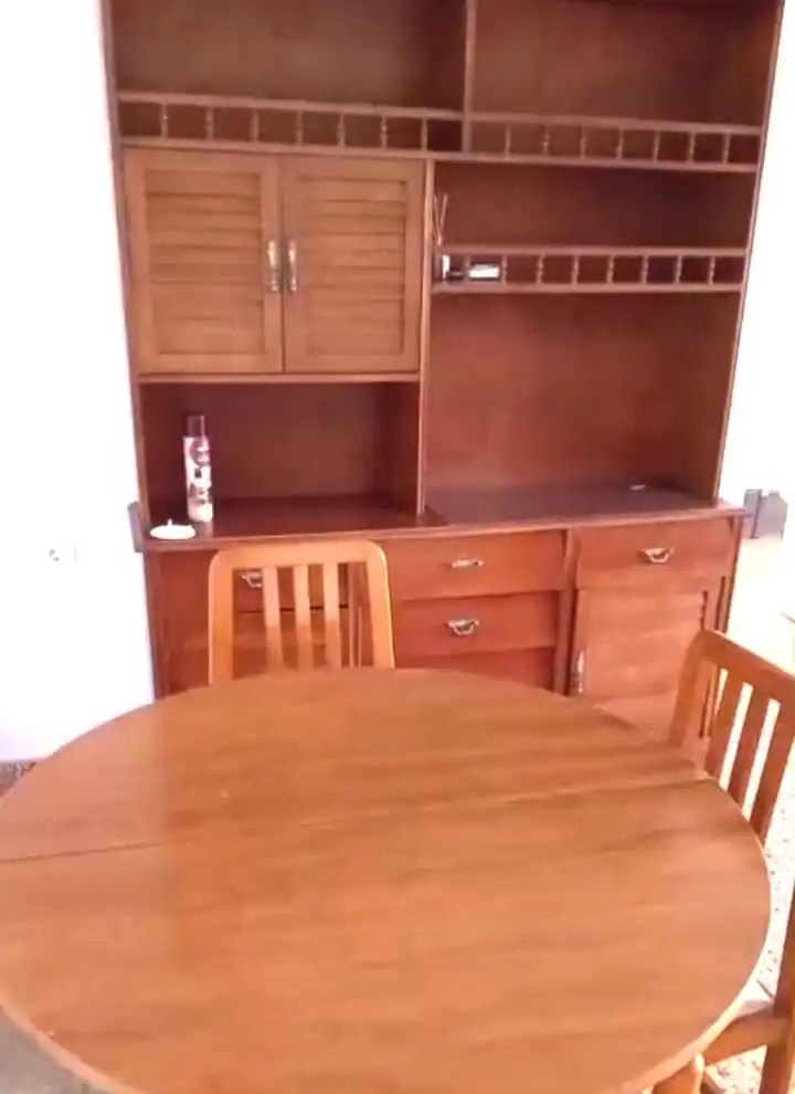 Esszimmer von Wohnung zur Miete in Valencia mit Möbliert, Ofen und Waschmaschine
