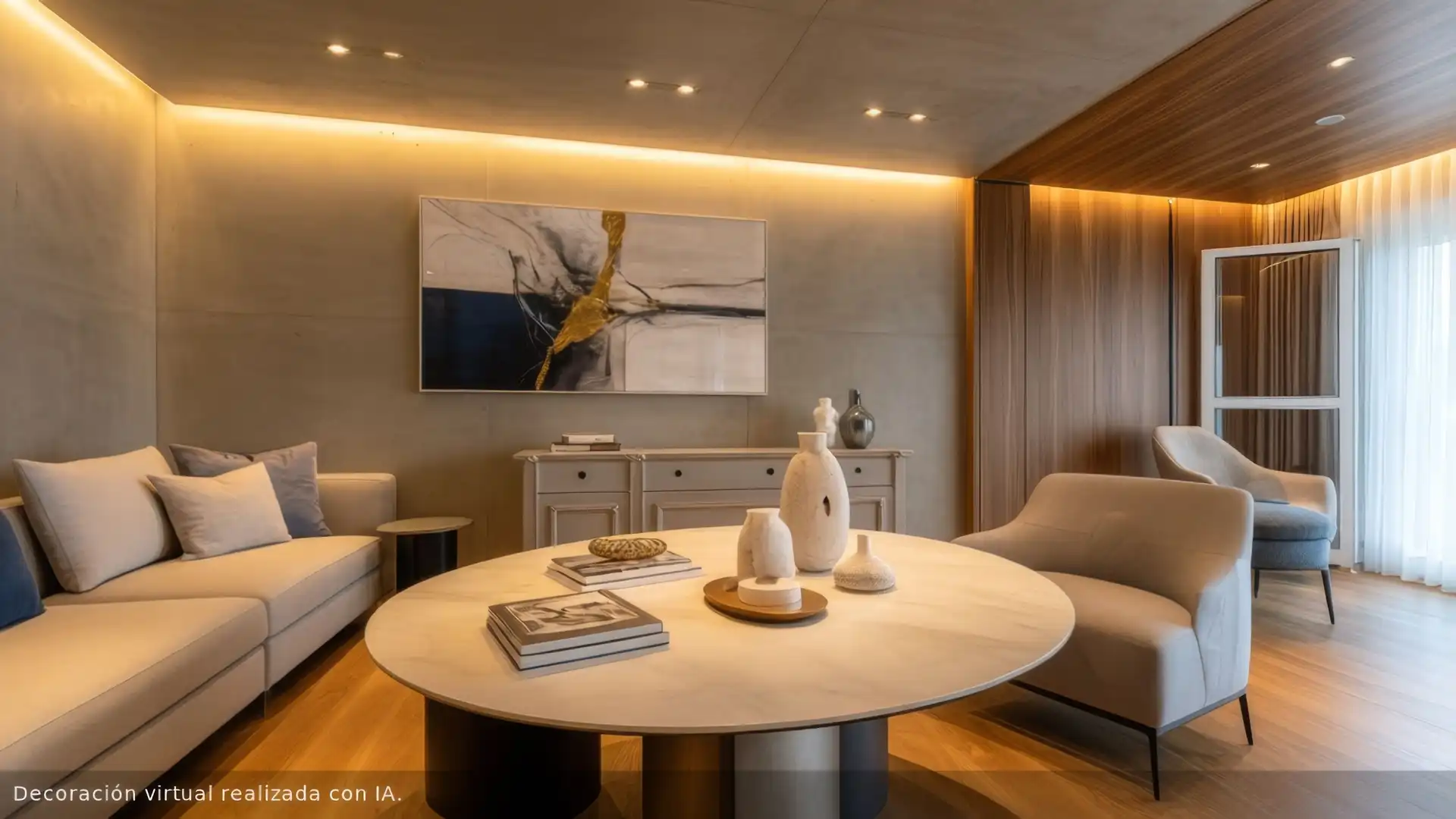 Sala de estar de Casa o chalet en venta en Alhaurín de la Torre con Jardín privado y Terraza