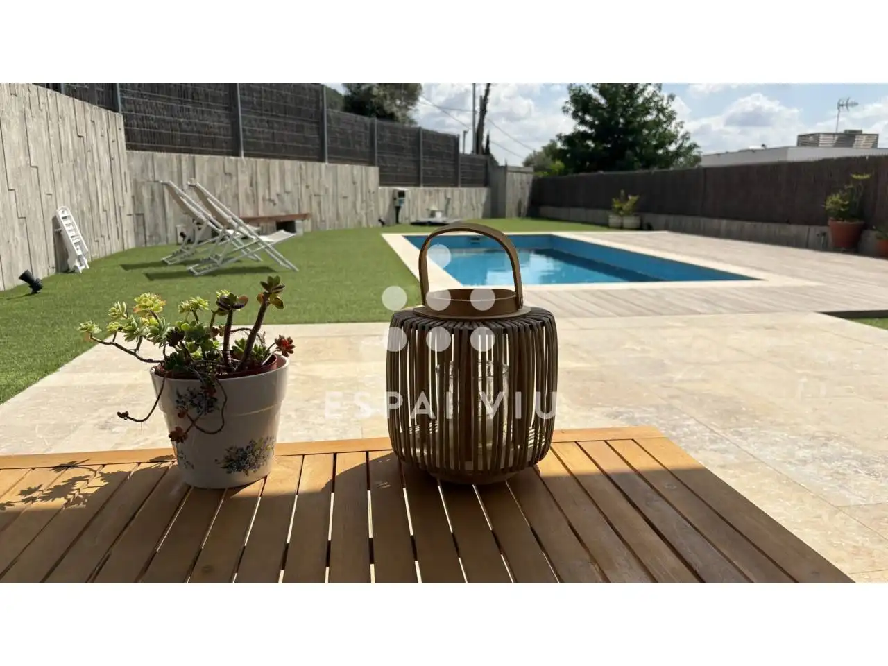Jardí de Casa o xalet en venda en Matadepera amb Aire condicionat, Calefacció i Jardí privat