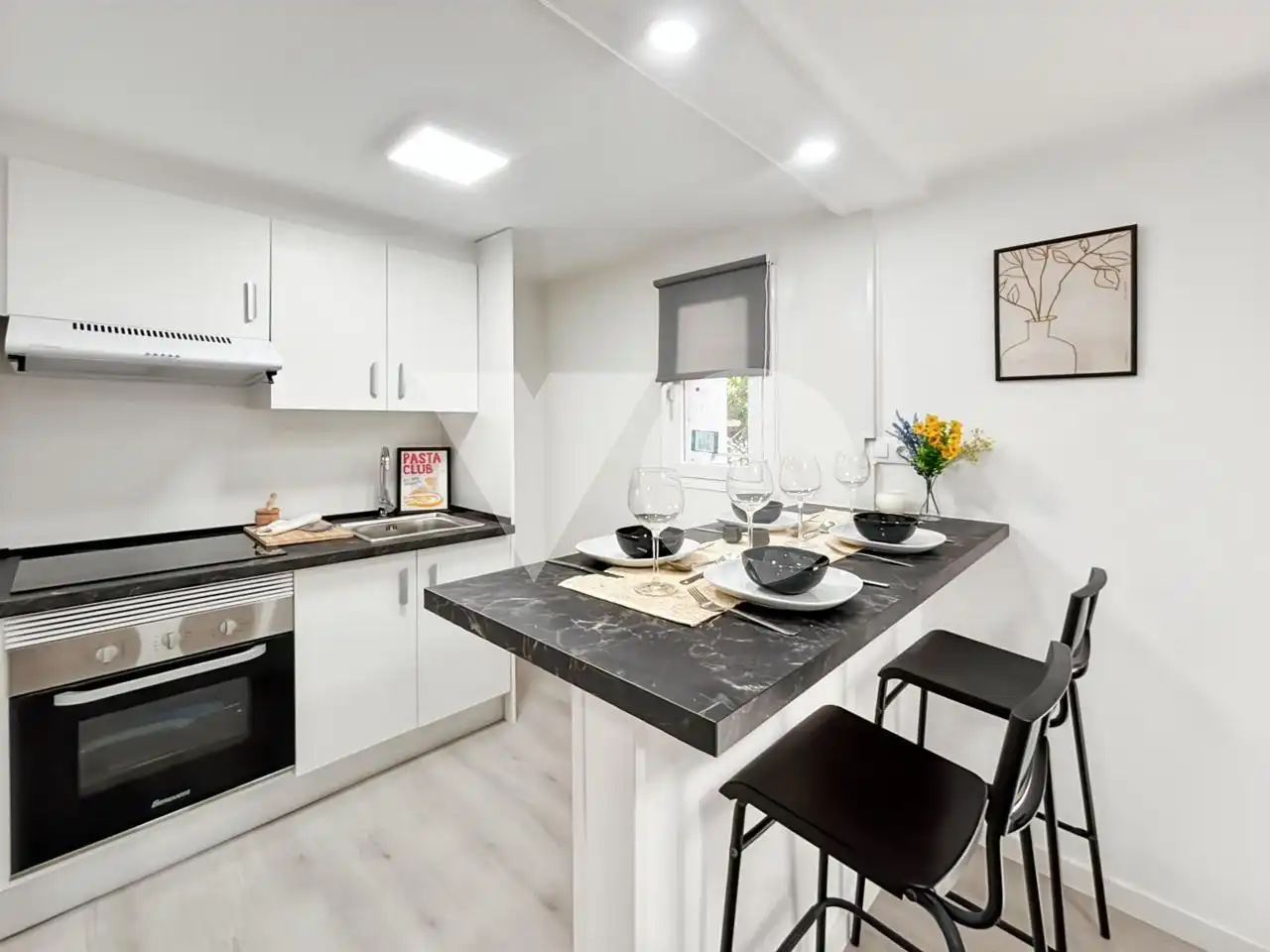 Cocina de Piso en venta en Madrid con Balcón