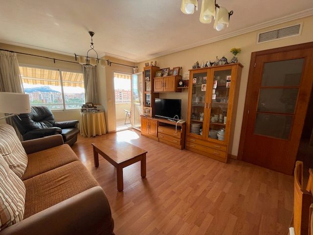 Sala d'estar de Pis en venda en Alicante / Alacant amb Aire condicionat, Calefacció i Terrassa