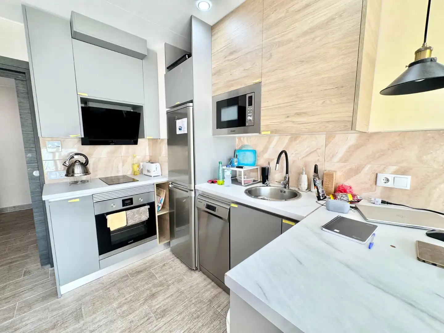 Kitchen of Houses for rent in Torrevieja  with Air Conditioner, Heating and Terrace