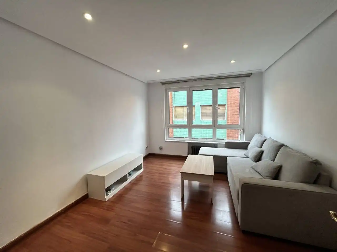 Sala de estar de Piso de alquiler en Oviedo  con Calefacción y Amueblado