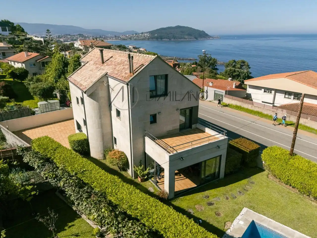 Exterior view of Houses for sale in Vigo   with Heating, Private garden and Terrace