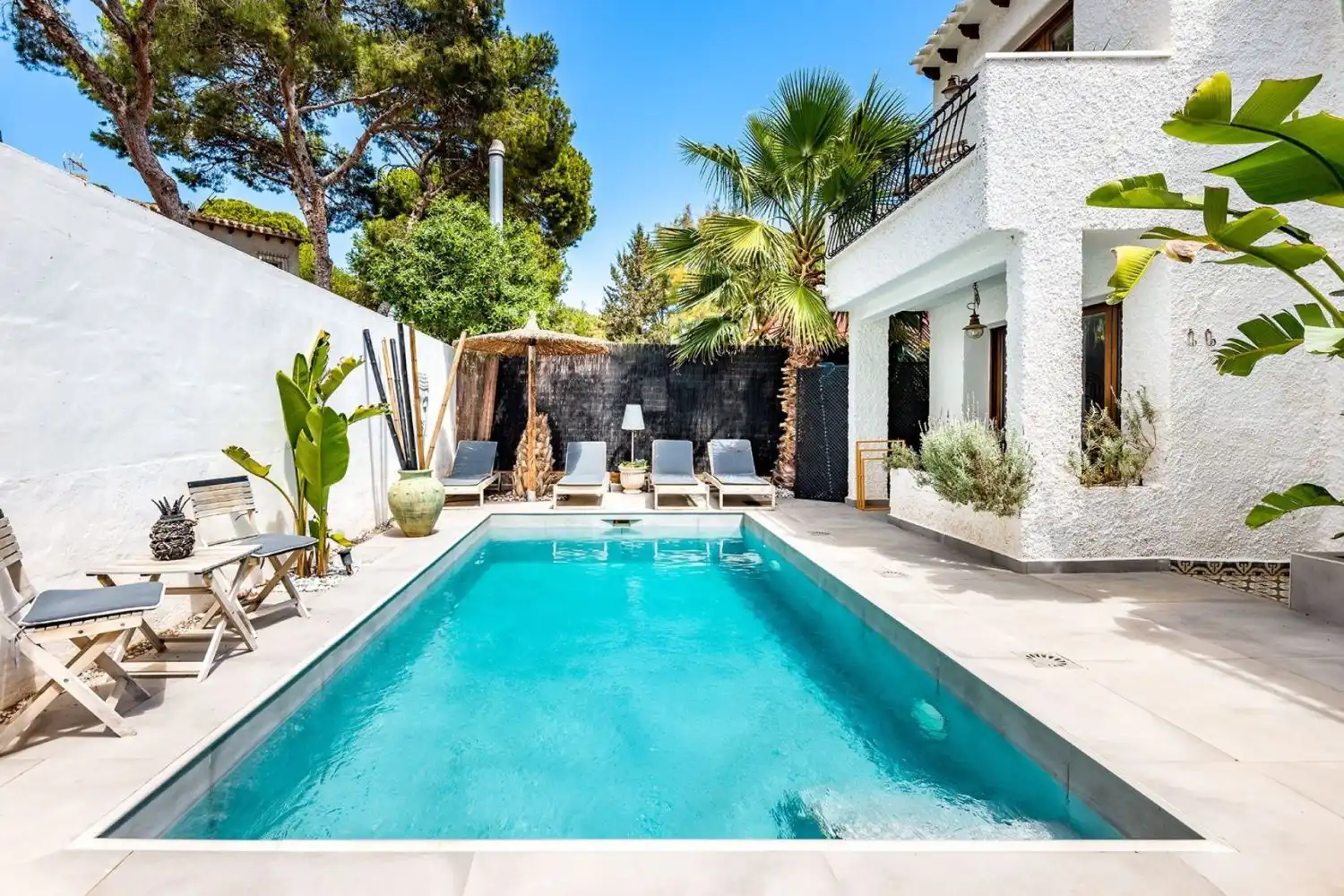Piscina de Casa adosada en venta en Orihuela con Jardín privado, Terraza y Trastero