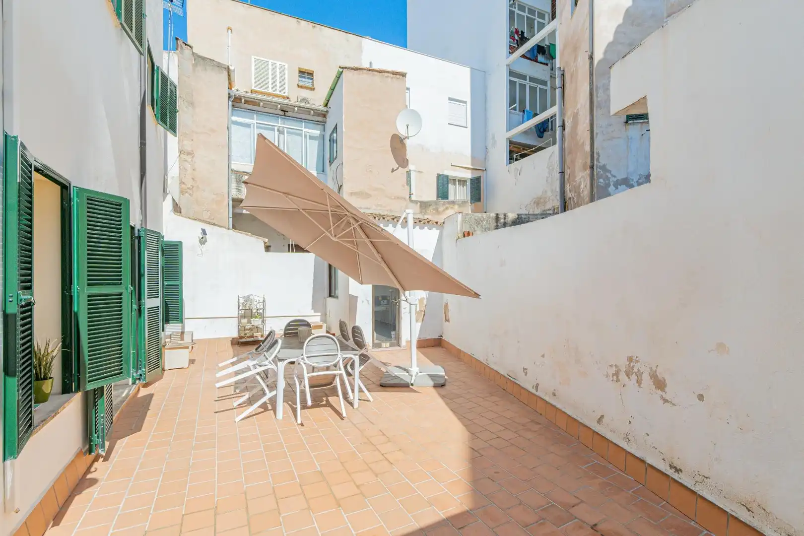 Terrassa de Casa adosada en venda en  Palma de Mallorca amb Aire condicionat, Calefacció i Terrassa
