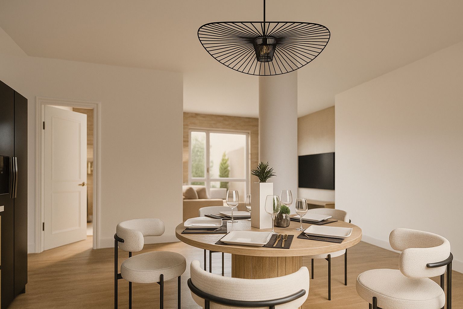 Menjador de Planta baixa en venda en Sabadell amb Aire condicionat, Calefacció i Jardí privat