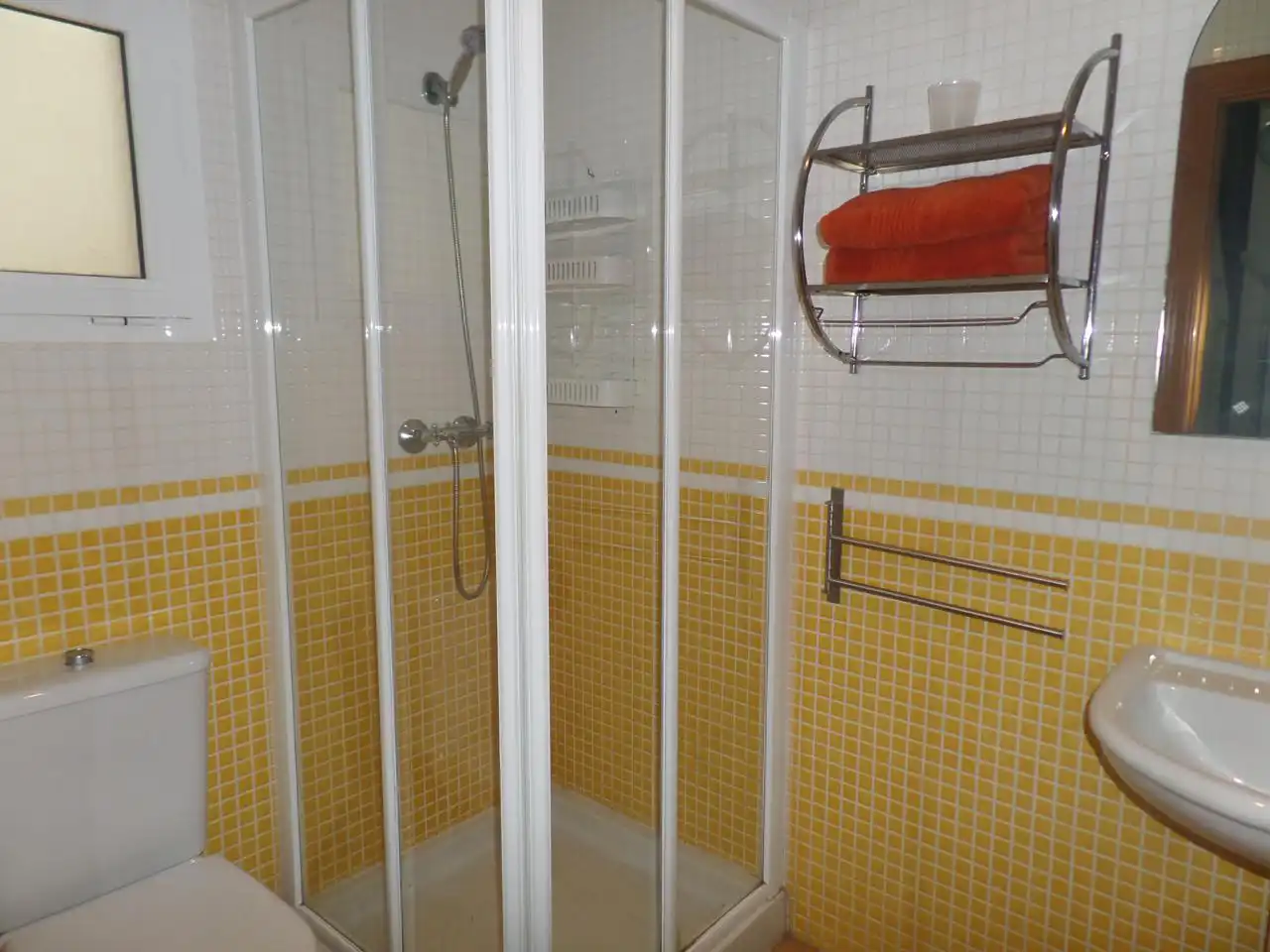 Badezimmer von Maisonette zur Miete in Vera mit Klimaanlage, Heizung und Privatgarten