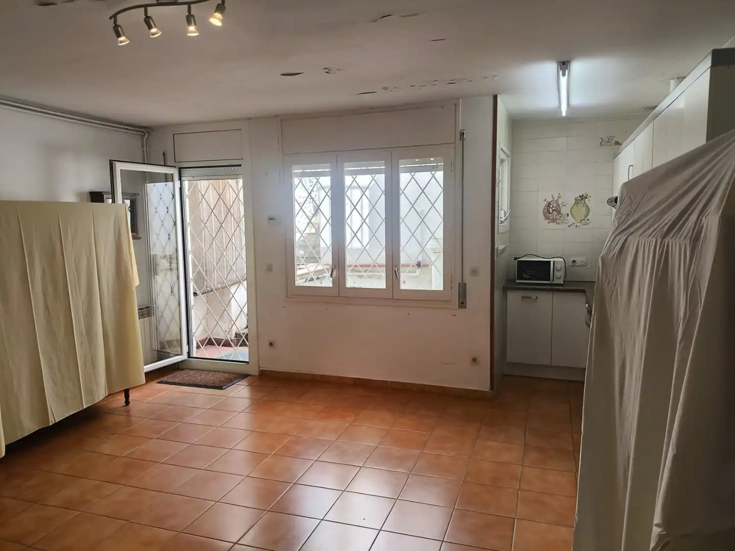 Cocina de Casa adosada en venta en Caldes d'Estrac con Calefacción, Parquet y Amueblado