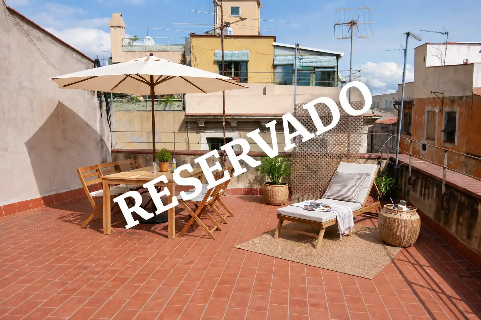 Terrassa de Pis en venda en Barcelona amb Aire condicionat, Calefacció i Moblat
