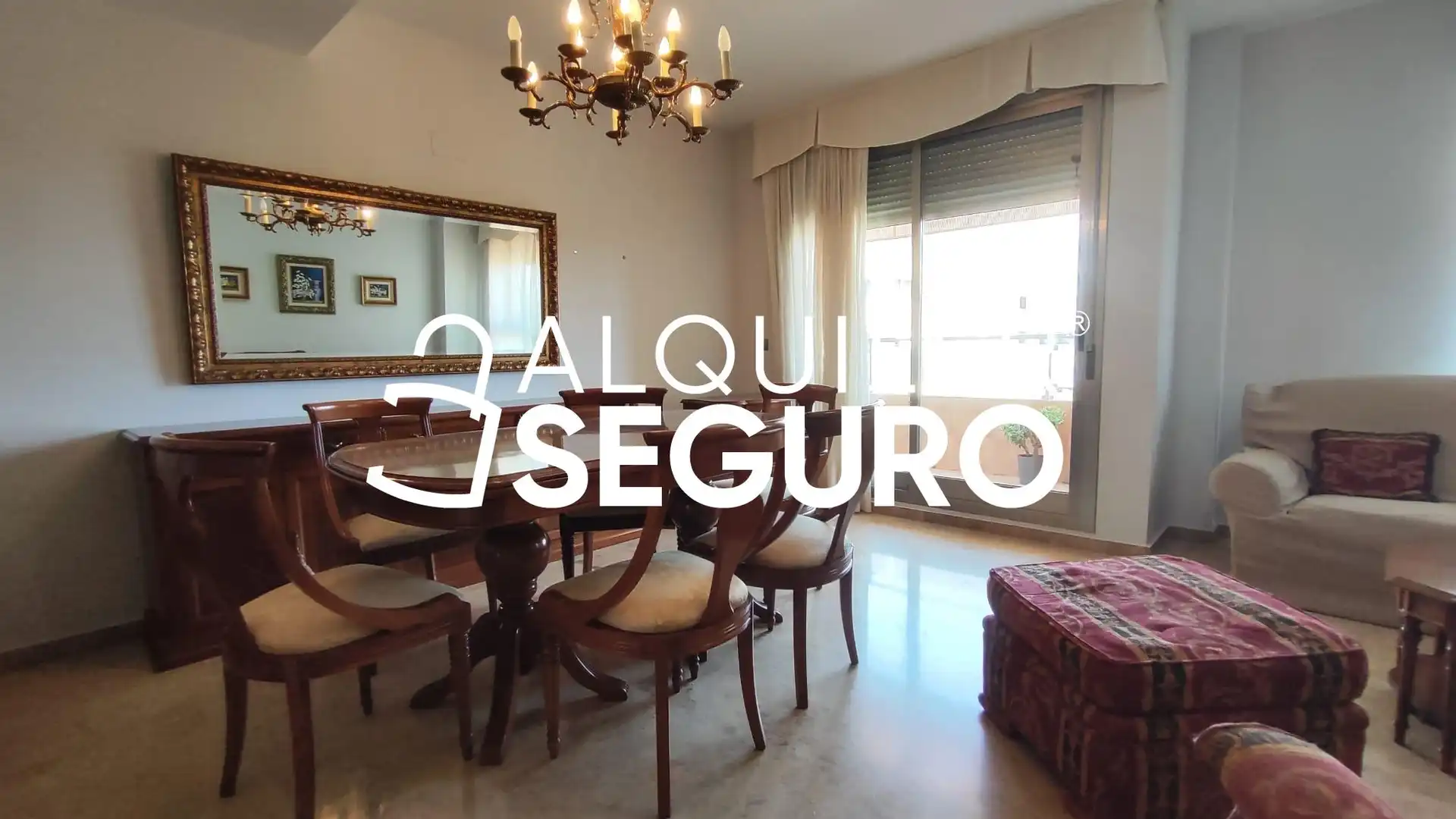 Dining room of Flat for rent in Torrent  with Air Conditioner, Terrace and Storage room