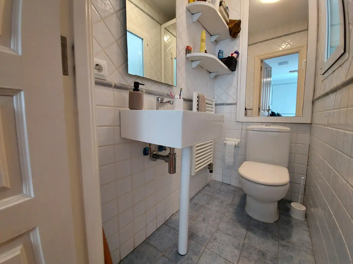 Bathroom of Flat for sale in  Logroño  with Heating, Parquet flooring and Balcony