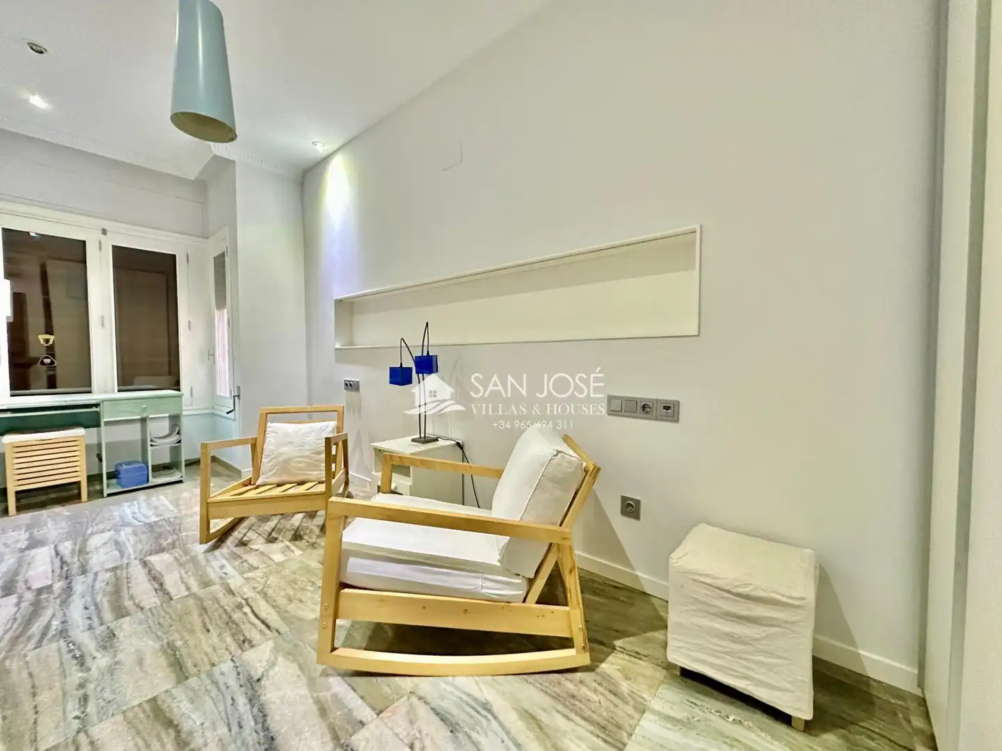 Sala d'estar de Casa o xalet en venda en Novelda amb Aire condicionat, Calefacció i Piscina