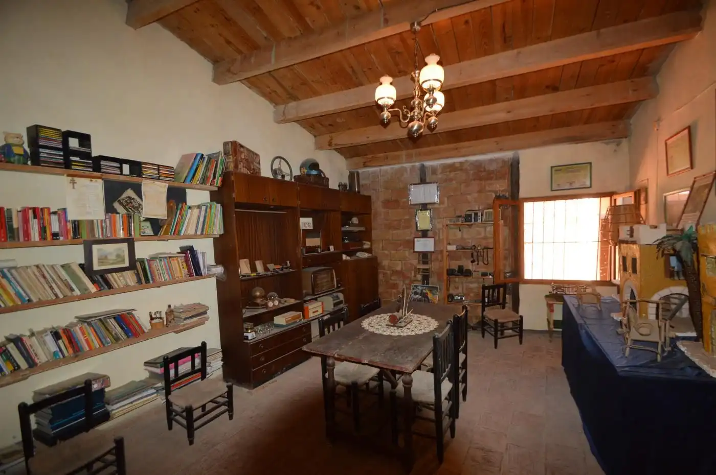 Menjador de Finca rústica en venda en Sant Mateu amb Terrassa, Traster i Moblat