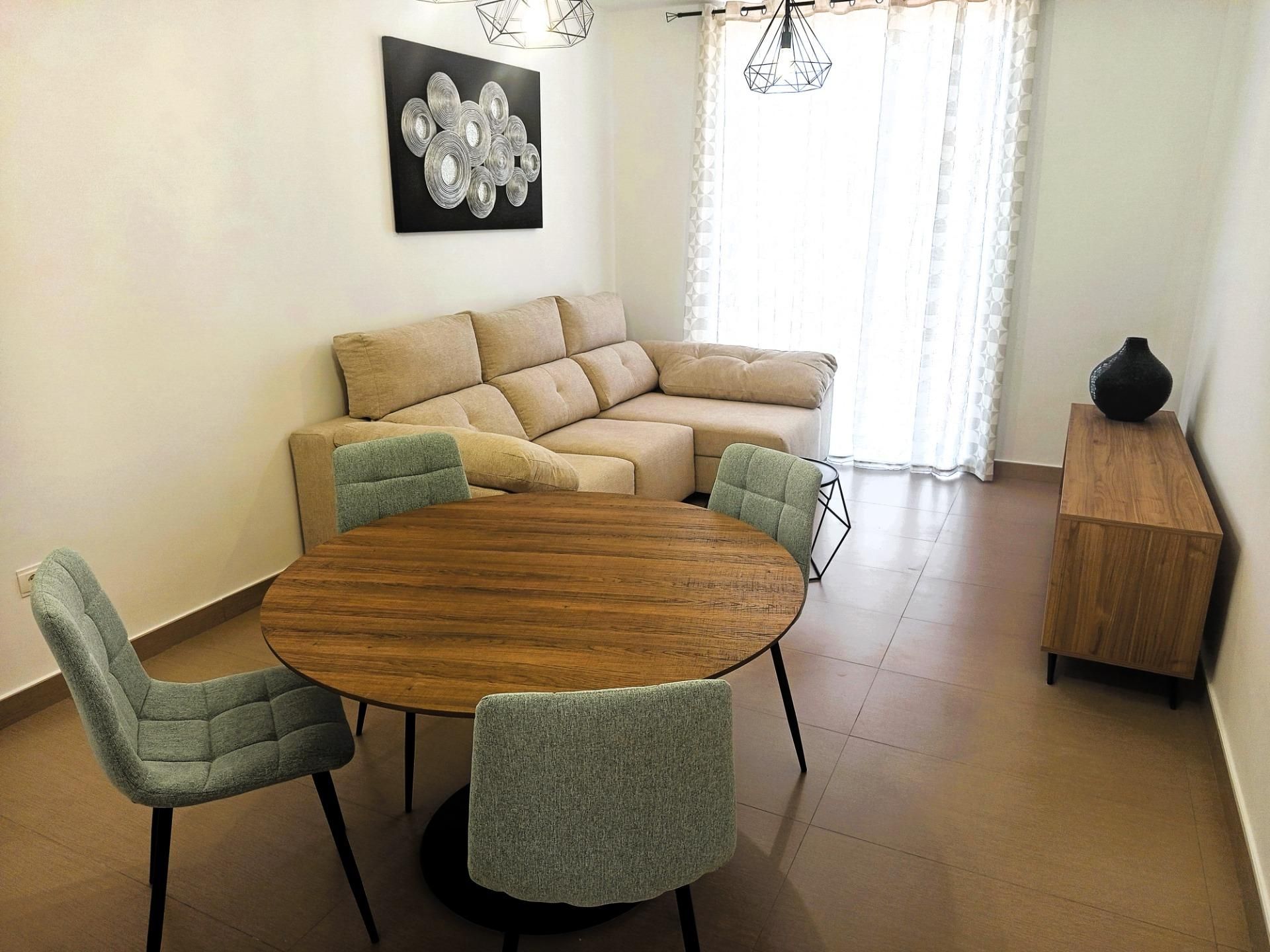 Sala d'estar de Pis de lloguer en Málaga Capital amb Aire condicionat, Calefacció i Traster