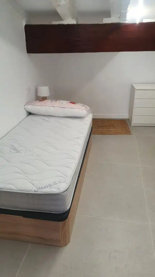 Dormitori de Àtic de lloguer en Valencia amb Aire condicionat, Terrassa i Moblat
