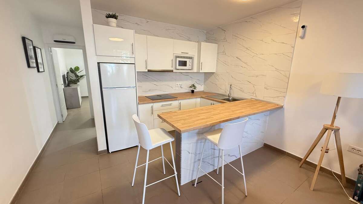 Cocina de Piso en venta en Tías con Terraza y Amueblado