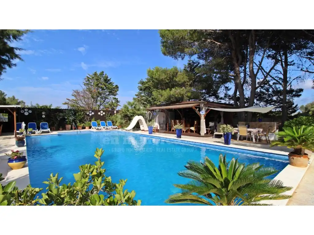 Piscina de Casa o xalet en venda en Maó - Mahón amb Calefacció, Jardí privat i Terrassa