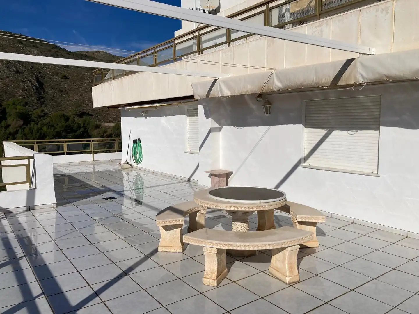 Terrace of Attic for rent in Cullera  with Terrace, Furnished and Community pool