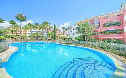 Swimming pool of Apartment for sale in Marbella  with Air Conditioner, Terrace and Swimming Pool