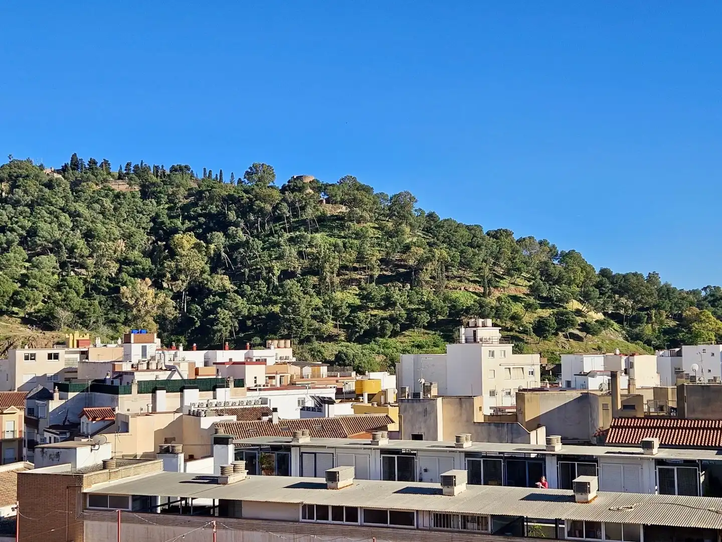 Vista exterior de Pis en venda en Málaga amb Aire condicionat i Terrassa