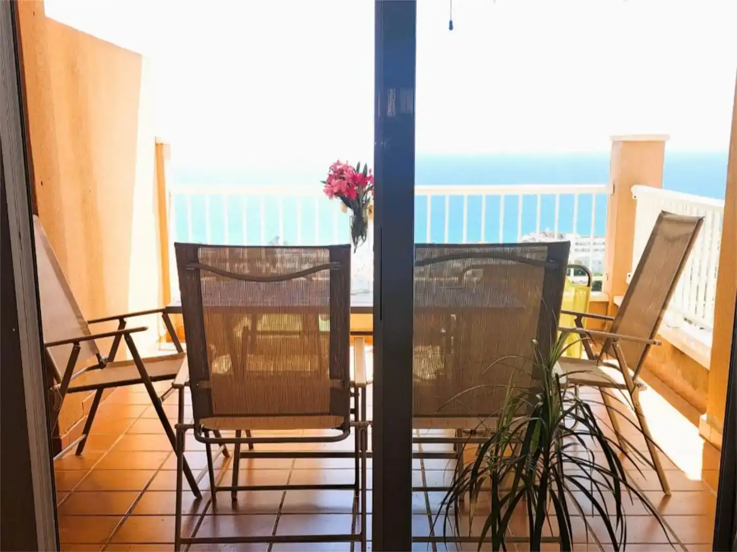 Terrasse von Wohnung zur Miete in Mojácar mit Klimaanlage und Schwimmbad