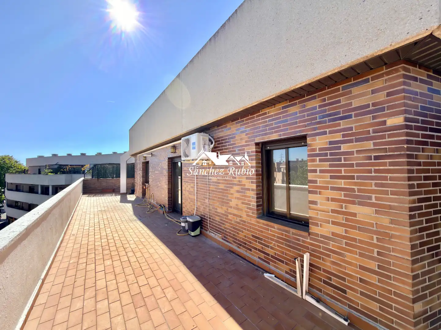 Terrace of Attic for rent in Las Rozas de Madrid  with Air Conditioner, Heating and Parquet flooring