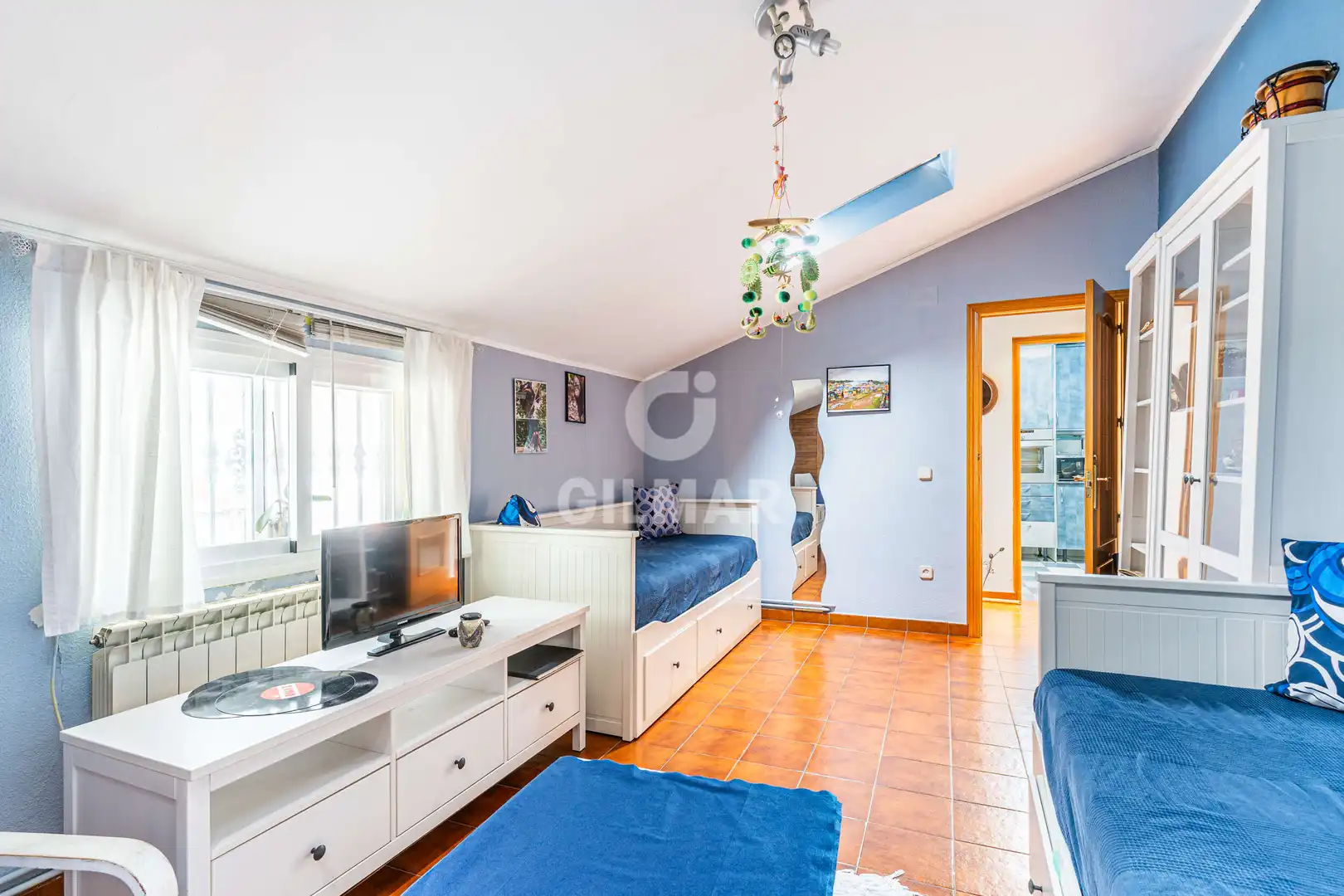 Bedroom of Detached homes for sale in Madrid  with Heating, Private garden and Swimming Pool