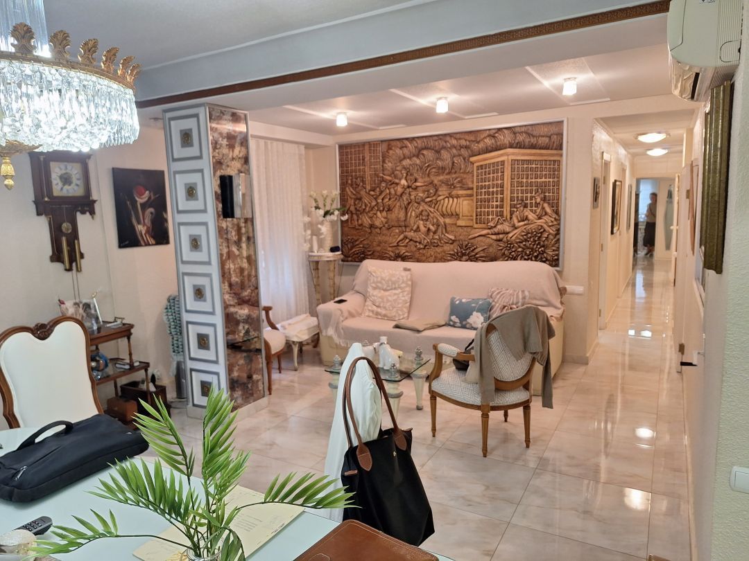 Sala de estar de Piso en venta en  Valencia Capital con Aire acondicionado